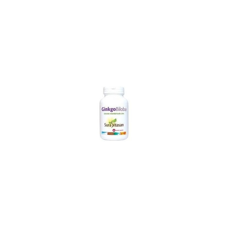 GINKGO BILOBA · 60 CAPSULAS · SURA VITASAN