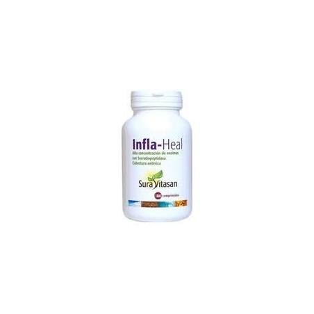 INFLA HEAL · 180 CAPSULAS · SURA VITASAN