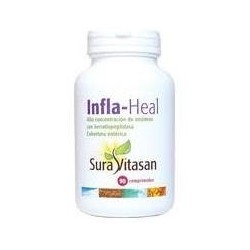 INFLA HEAL · 90 CAPSULAS · SURA VITASAN