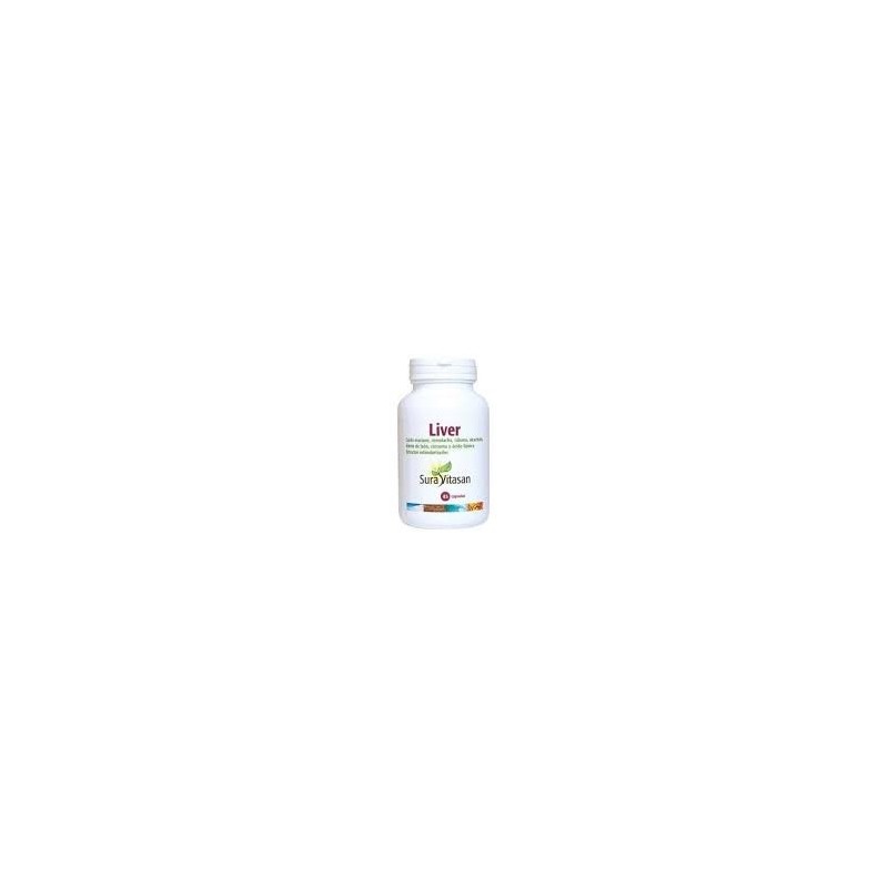LIVER · 45 CAPSULAS · SURA VITASAN