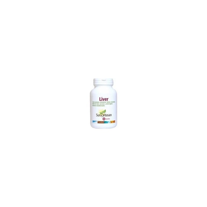 LIVER · 90 CAPSULAS · SURA VITASAN