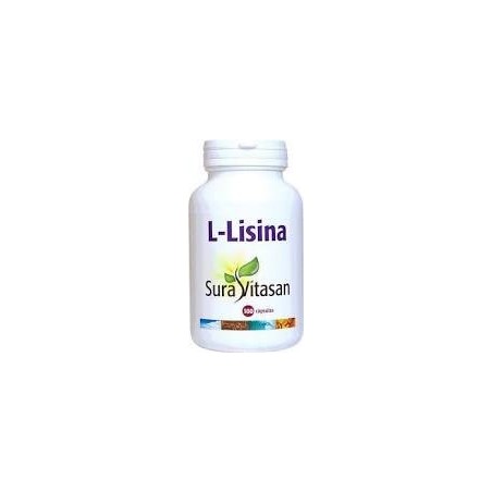 L-LISINA 500mg · 100 CAPSULAS · SURA VITASAN