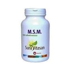 M.S.M. (metil sulfonil metano) · 90 CAPSULAS · SURA VITASAN