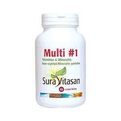 MULTI 1 VITAMINS & MINERALS 60 COMPRIMIDOS -SURA VITASAN