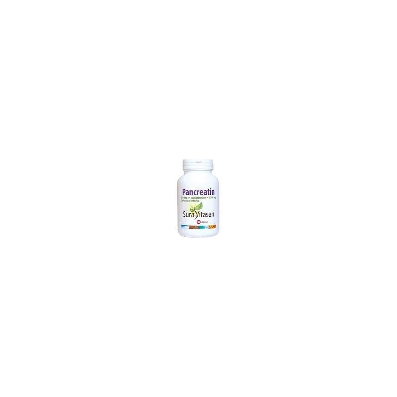 PANCREATIN 1300mg. 120 CAPSULAS -SURA VITASAN