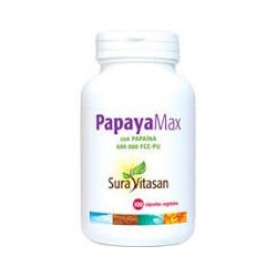 PAPAYA MAX · 100 CAPSULAS · SURA VITASAN