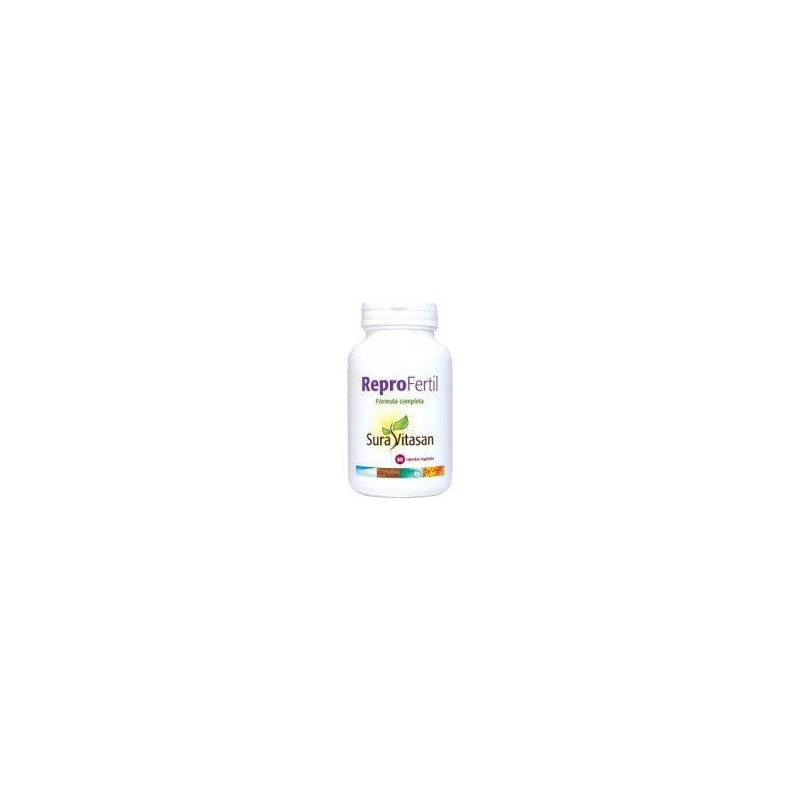 REPROFERTIL · 60 CAPSULAS · SURA VITASAN