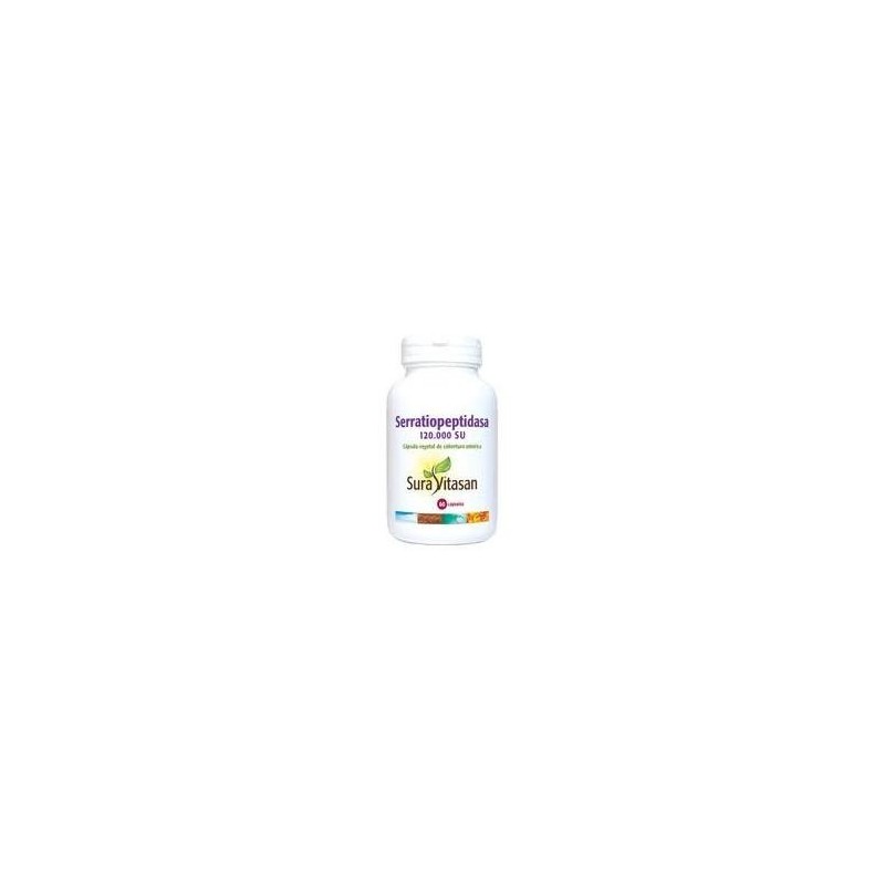 SERRATIOPEPTIDASA 120.000FCC SU 60 CAPSULAS -SURA VITASAN