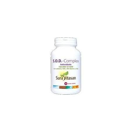 SOD COMPLEX · 30 CAPSULAS · SURA VITASAN