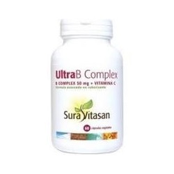 ULTRA B complex + vit. C 60 CAPSULAS -SURA VITASAN
