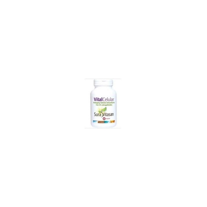 VITAL CELULAR · 60 CAPSULAS · SURA VITASAN