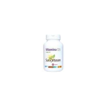 VITAMINA D3 · 60 CAPSULAS · SURA VITASAN