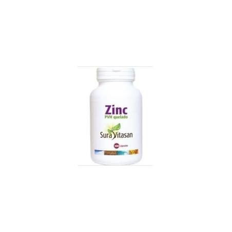 ZINC PVH QUELADO 25mg · 100 COMPRIMIDOS· SURA VITASAN