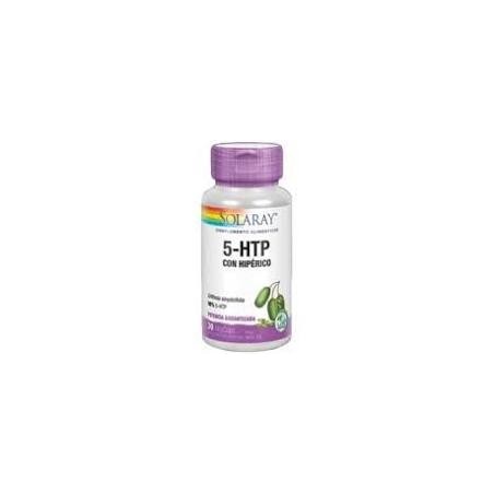 5-HTP & HIPERICO · 30 CAPSULAS · SOLARAY