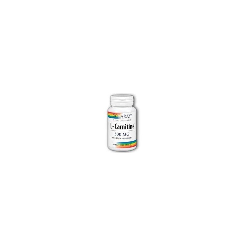 ACETYL L-CARNITINE 500MG · 30 CAPSULAS · SOLARAY
