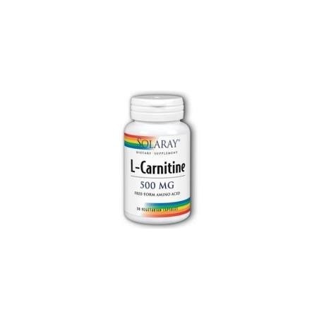 ACETYL L-CARNITINE 500MG · 30 CAPSULAS · SOLARAY