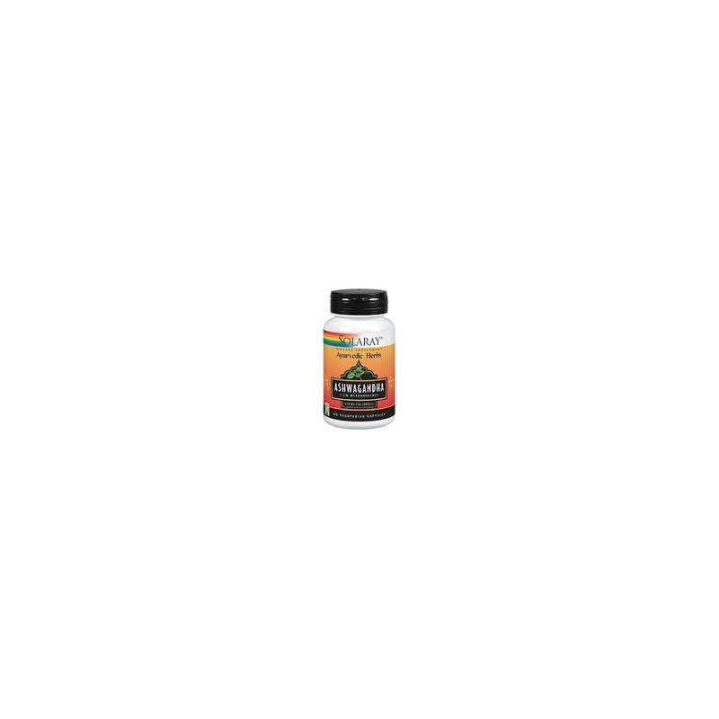 ASHWAGANDHA 470mg ·  60 CAPSULAS · SOLARAY