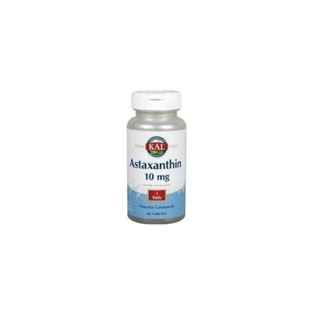 ASTAXANTHIN 10mg ·  60 CAPSULAS · SOLARAY