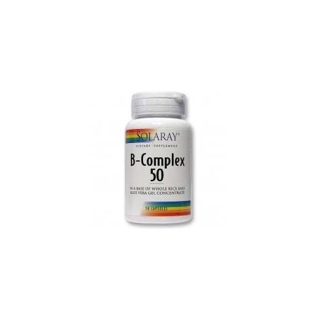 B COMPLEX · 50 CAPSULAS · SOLARAY