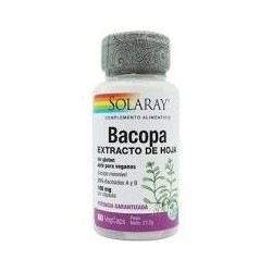 BACOPA 100mg · 60 CAPSULAS · SOLARAY