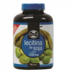Lecitina de Soja - 1200 mg - 180 Perlas - Naturmil