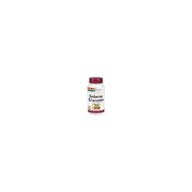 BERBERINE & CURCUMA 600mg · 60 CAPSULAS · SOLARAY