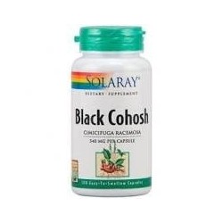 BLACK COHOSH (cimicifuga) 120 CAPSULAS -SOLARAY