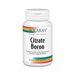 BORO CITRATO 60 CAPSULAS VEGANAS -SOLARAY