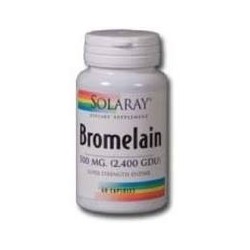 BROMELAIN · 60 CAPSULAS · SOLARAY