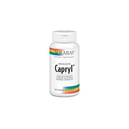 CAPRYL TM (acido caprilico) · 100 CAPSULAS VEGANAS ·SOLARAY