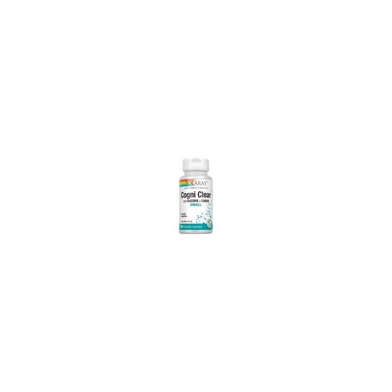 COGNI CLEAR · 30 CAPSULAS VEGANAS · SOLARAY