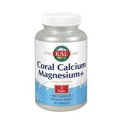 CORAL CALCIUM MAGNESIUM 90 COMPRIMIDOS -SOLARAY