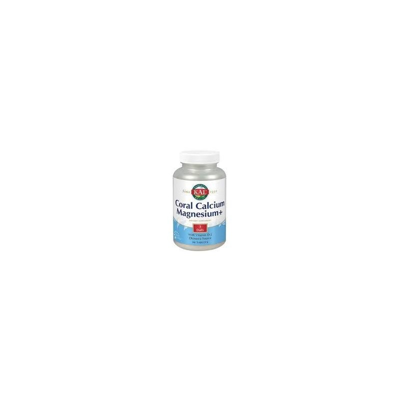 CORAL CALCIUM MAGNESIUM · 90 COMPRIMIDOS · SOLARAY
