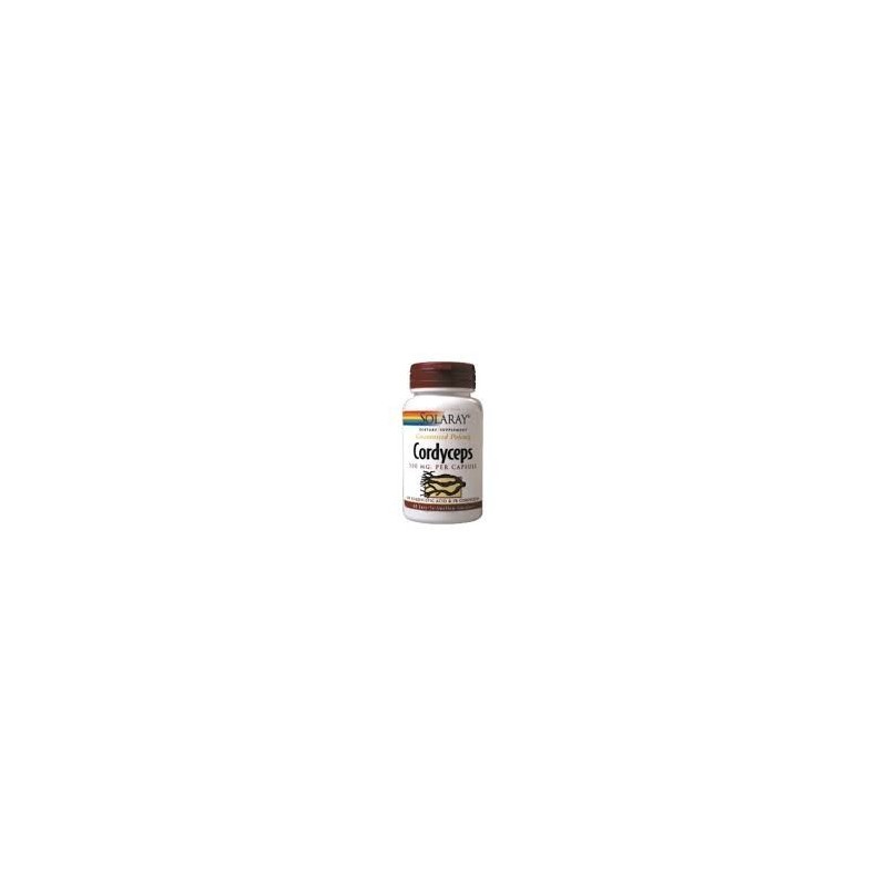 CORDYCEPS EXTRACTO 500 MG · 60 CAPSULAS · SOLARAY