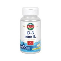 D3 1000IU 100 PERLAS -SOLARAY