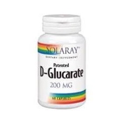 D-GLUCARATE CALCIUM 200 MG - 60 CAPSULAS -SOLARAY
