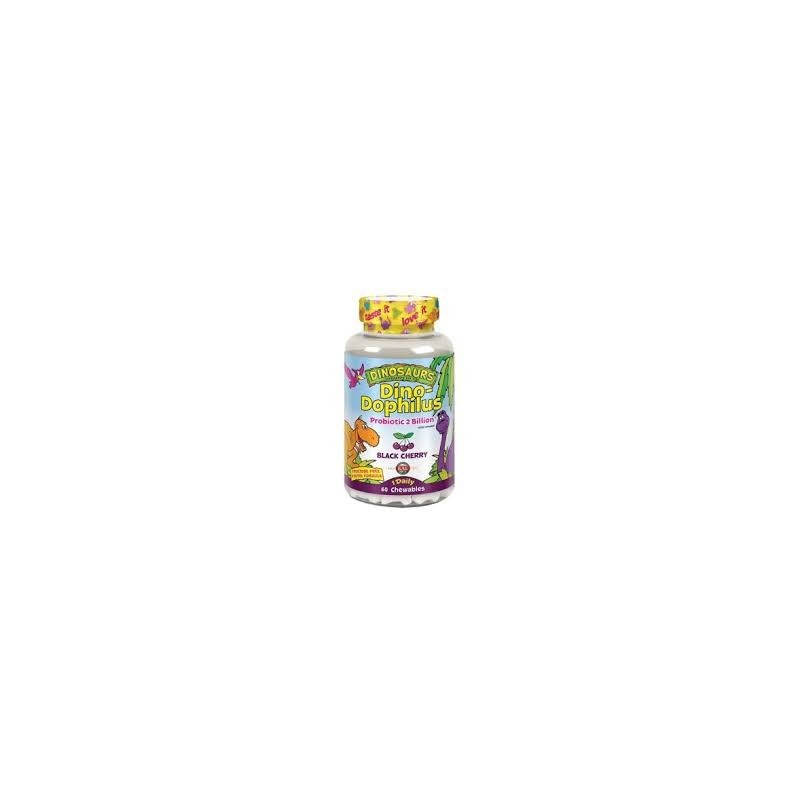 DINOPHILUS -SABOR CEREZA ·  60 DINOSAURIOS MASTICABLES · SOLARAY