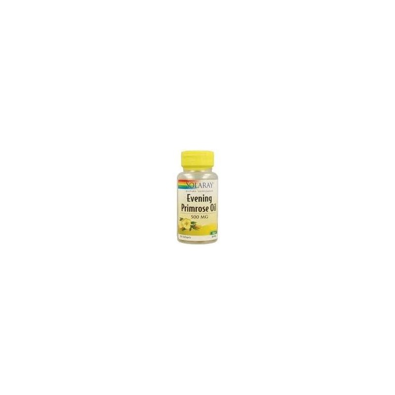 EVENING PRIMROSE OIL · 90 PERLAS · SOLARAY