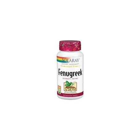 FENUGREEK (fenogreco) 350MG · 90 CAPSULAS VEGANAS · SOLARAY