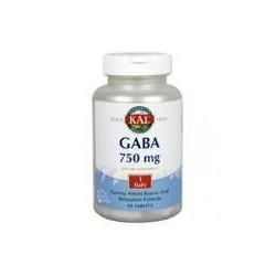 GABA 750 MG  · 30 COMPRIMIDOS · SOLARAY