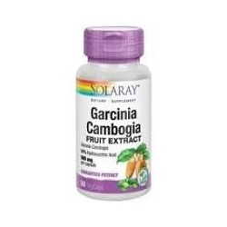 GARCINIA CAMBOGIA 500 MG -60 CAPSULAS VEGETALES -SOLARAY