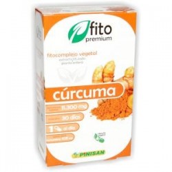 FITOPREMIUM CURCUMA - PINISAN - 30 CÁPSULAS x 3 envases 28.90