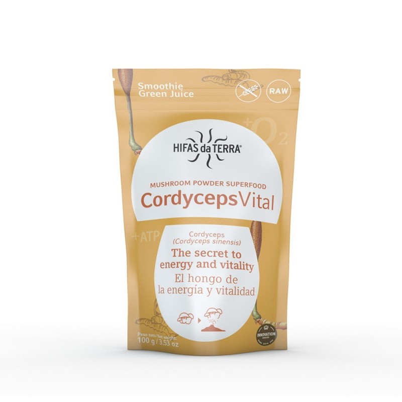 Superfood Cordyceps Vital · Energía y Vitalidad · Hifas De Terra ·