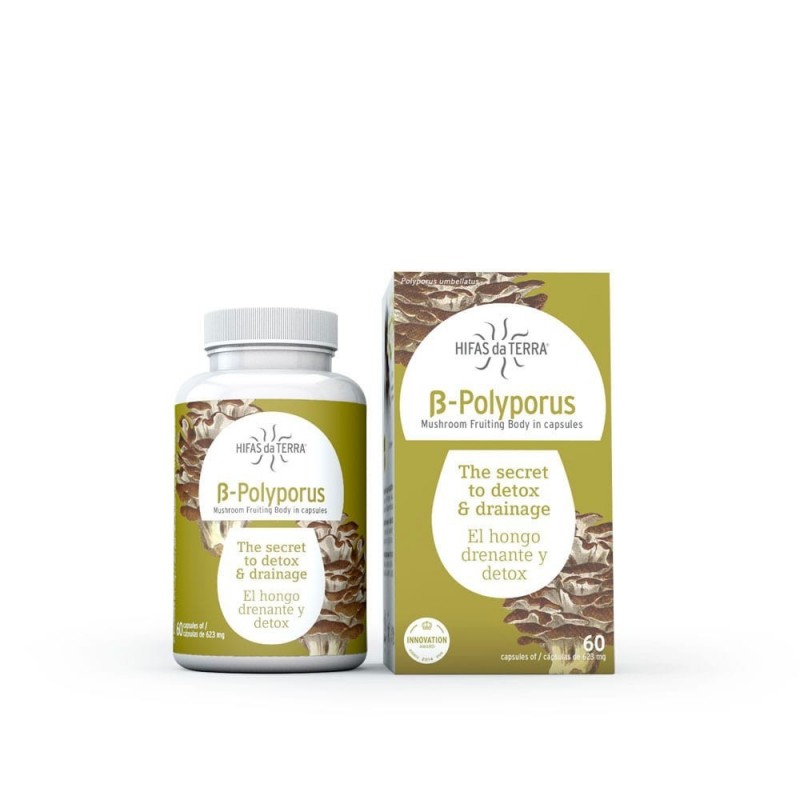 B Polyporus · 60 cápsulas · Hifas da Terra