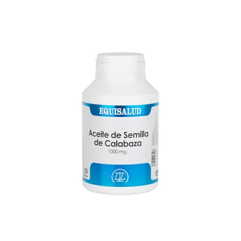 ACEITE DE SEMILLA DE CALABAZA 1.000 MG 120 CÁPSULAS EQUISALUD