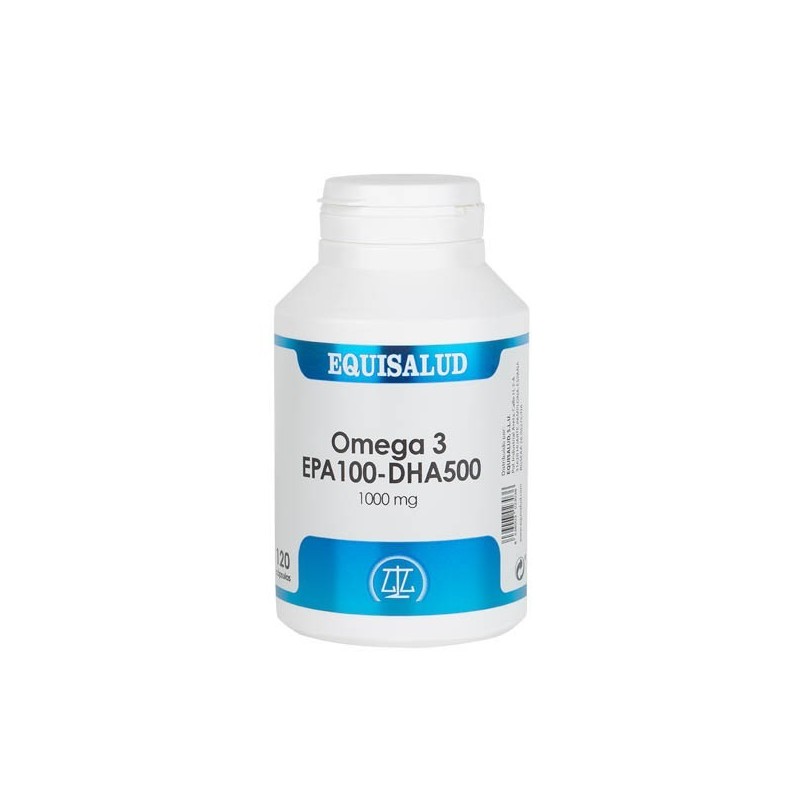 OMEGA 3 EPA100-DHA500 1.000 MG 120 CÁPSULAS EQUISALUD