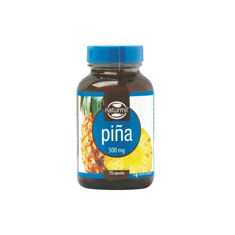 Piña - 500 mg - 75 cap - Naturmil