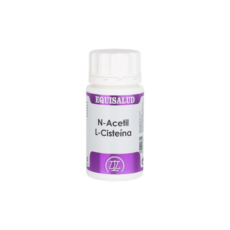 N-ACETIL L-CISTEÍNA · 50 CÁPSULAS · EQUISALUD