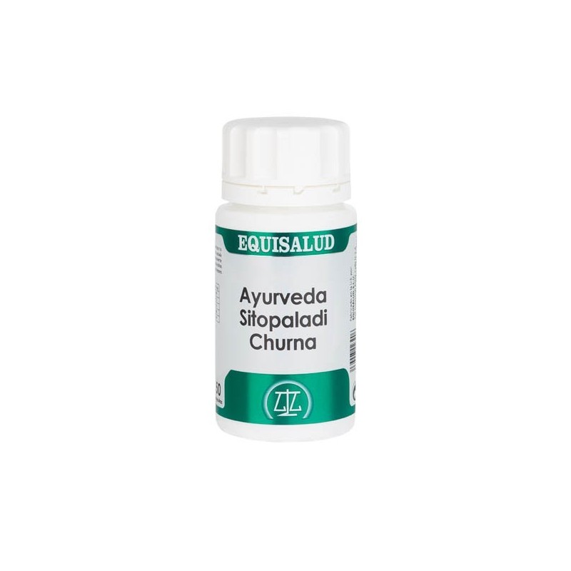 AYURVEDA SITOPALADI CHURNA · 50 CÁPSULAS · EQUISALUD