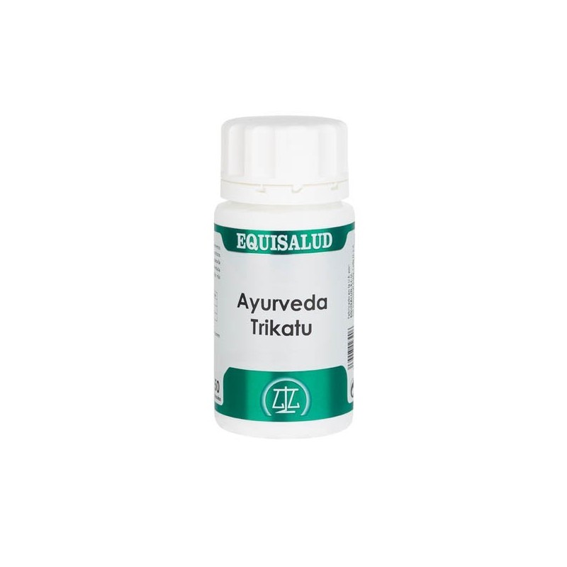 AYURVEDA TRIKATU · 50 CÁPSULAS · EQUISALUD